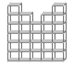 RegUni62 228x33x233cm